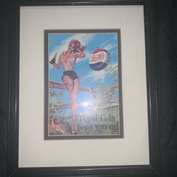 Vintage Pepsi-Cola Picture - Picture 1 of 2